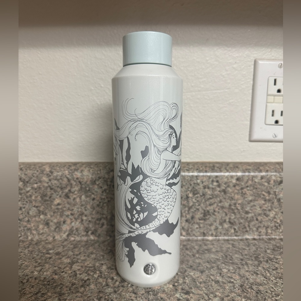 Starbucks stainless white siren water jug
